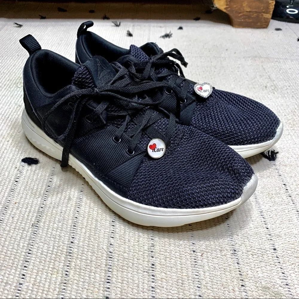 Reebok Black Astroride black Athletic Sneakers - Picture 4 of 10